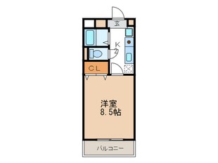 ツインステ－ジ南花屋敷の物件間取画像